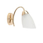 Modern Wall Light Fixture with Frosted Glass (PL 7011-27-01-)