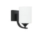 Cylindrical Frosted Glass Shade Wall Lamp (PL 7015-27-01-)