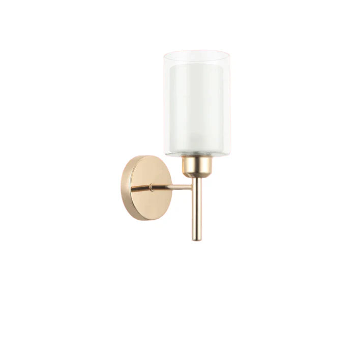 Single Wall Light with Clear Glass Shade (PL 7016-27-01-)