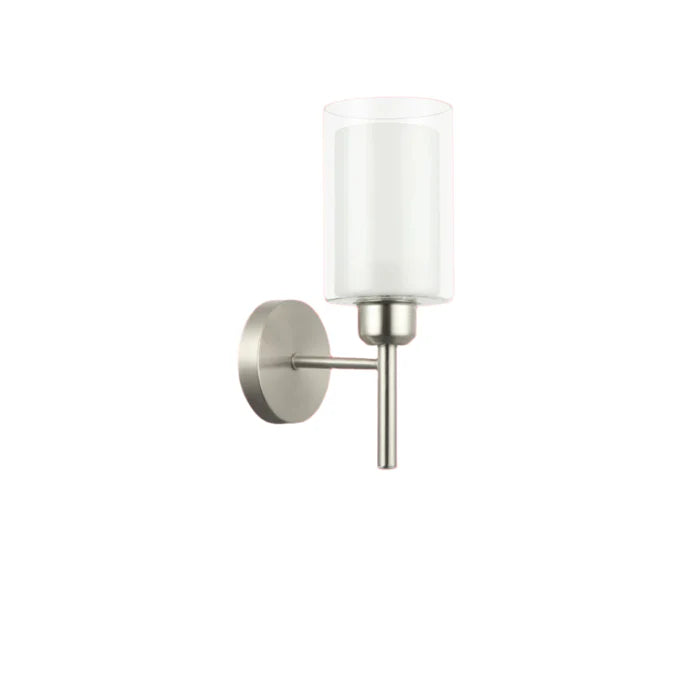 Single Wall Light with Clear Glass Shade (PL 7016-27-01-)