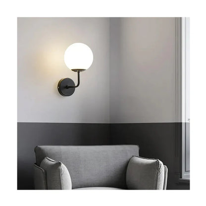 Nordic Modern Wall Lamp Luxury Glass Globe (PL 7018-27-01-)