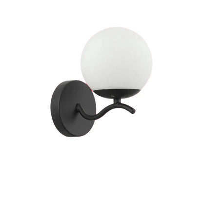Modern Minimalist Wall Lamp Frosted Glass Globe Light (PL 7020-27-01-)