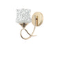 Artistic Patterned Wall Lamp Frosted Glass Shade (PL 7021-27-01-)