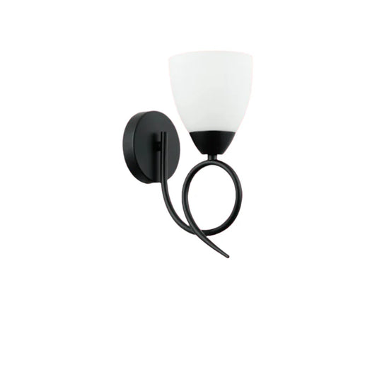 Modern Wall Light with Frosted Glass Shade (PL 7023-27-01-)