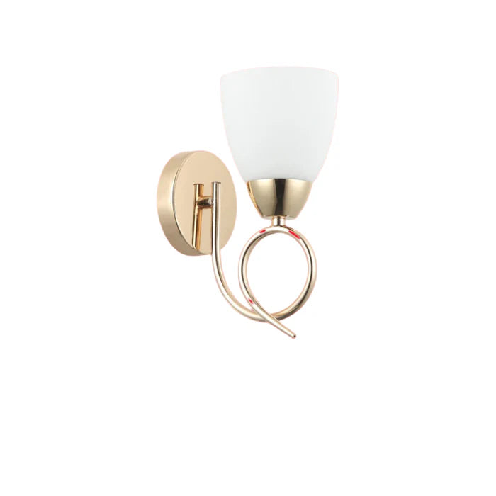 Modern Wall Light with Frosted Glass Shade (PL 7023-27-01-)