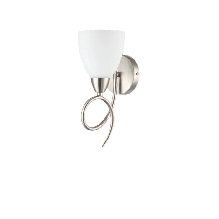 Modern Wall Light with Frosted Glass Shade (PL 7023-27-01-)