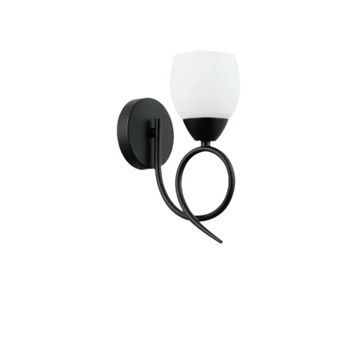 Modern Wall Light with Frosted Glass Shade (PL 7024-14-01-)