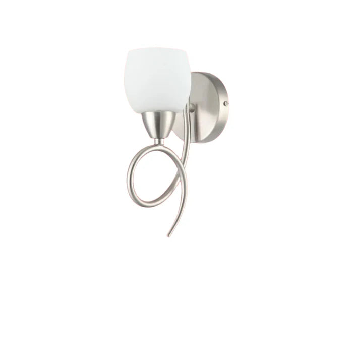 Modern Wall Light with Frosted Glass Shade (PL 7024-14-01-)