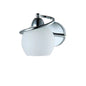 Contemporary Wall Light With Frosted Glass Shade (PL 7025-27-01-)