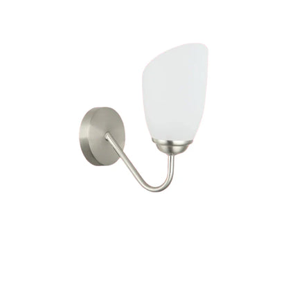 Modern Wall Light with Frosted Glass Tulip Shade (PL 7031-27-01-)