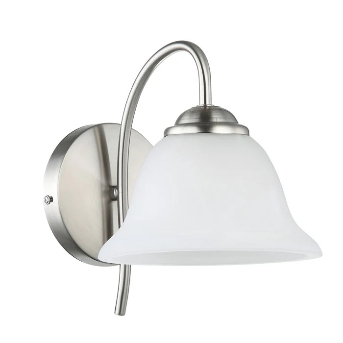 Wall Sconce Light With Frosted Glass Shade (PL 7032-27-01-)