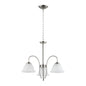 Black/Silver and White 3-Arm Decorative Pendant Lamp (PL 7032-27-03-)