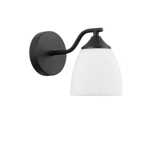 Indoor Modern Matte Wall Light Sconce with Frosted Glass Shade (PL 7033-27-01-)