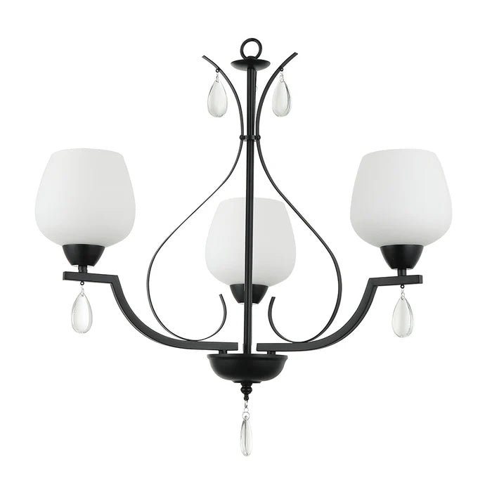 3-Light Frosted Glass Pendant (PL 7039-27-03-)