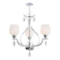3-Light Frosted Glass Pendant (PL 7039-27-03-)