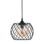 Basket Black Pendant Lights (PL 7160-06-BK)