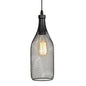 Wire Mesh Bottle Pendant Light (PL 7675-BK)