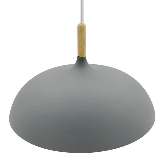 Modern Grey Dome Ceiling Light (PL 7684-GY)