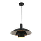 Modern Black Layered Dome Pendant Light (PL 7912-02-BK)