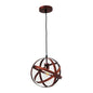 Pendant Lamp with E27 Holder - Iron Frame, IP20 Rated (PL 8117-)