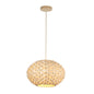 Round Woven Bamboo Pendant Lamp (PL WD25-19)