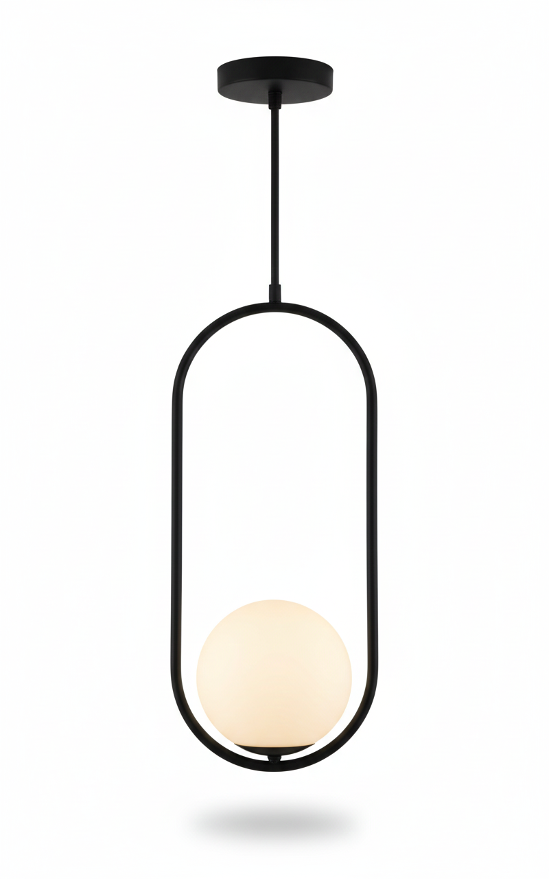 Tronic Modern Black Ceiling Light (PL 1169-01-BK)