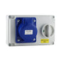 63A 3Pin Industrial Socket Inerlock