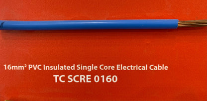 Power Cable Don'T Use Tri-Colour — TC SCRE 0160