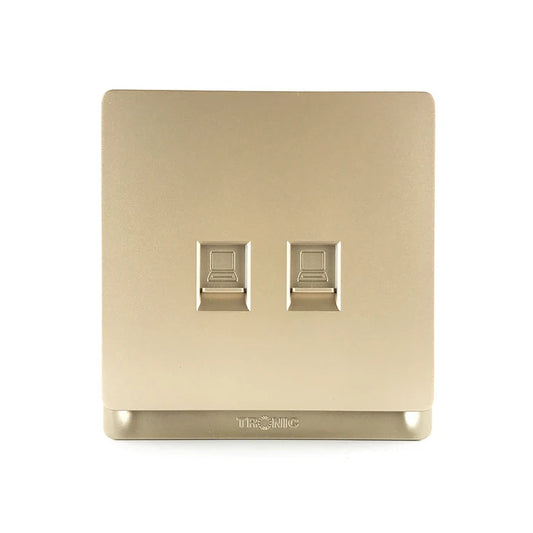 Dual CAT 6 Data Socket  — TD 5443-GO