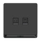 Premium Telephone + PC Socket (CAT6) Outlet - TD Range (TD 5164-)