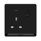 Premium Single Outlet screwless finish | TD Range (TD 5113-NE-)