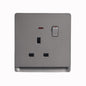 Premium Single Outlet screwless finish | TD Range (TD 5113-NE-)