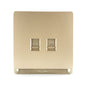 Premium Telephone + PC Socket (CAT6) Outlet - TD Range (TD 5164-)
