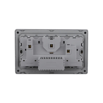 Premium Double Socket with USB-A & Type-C (TD 5213-UB-)