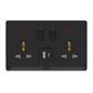 Premium Universal Double Outlet With USB | TD Range (TD 5213-UN-UB-)