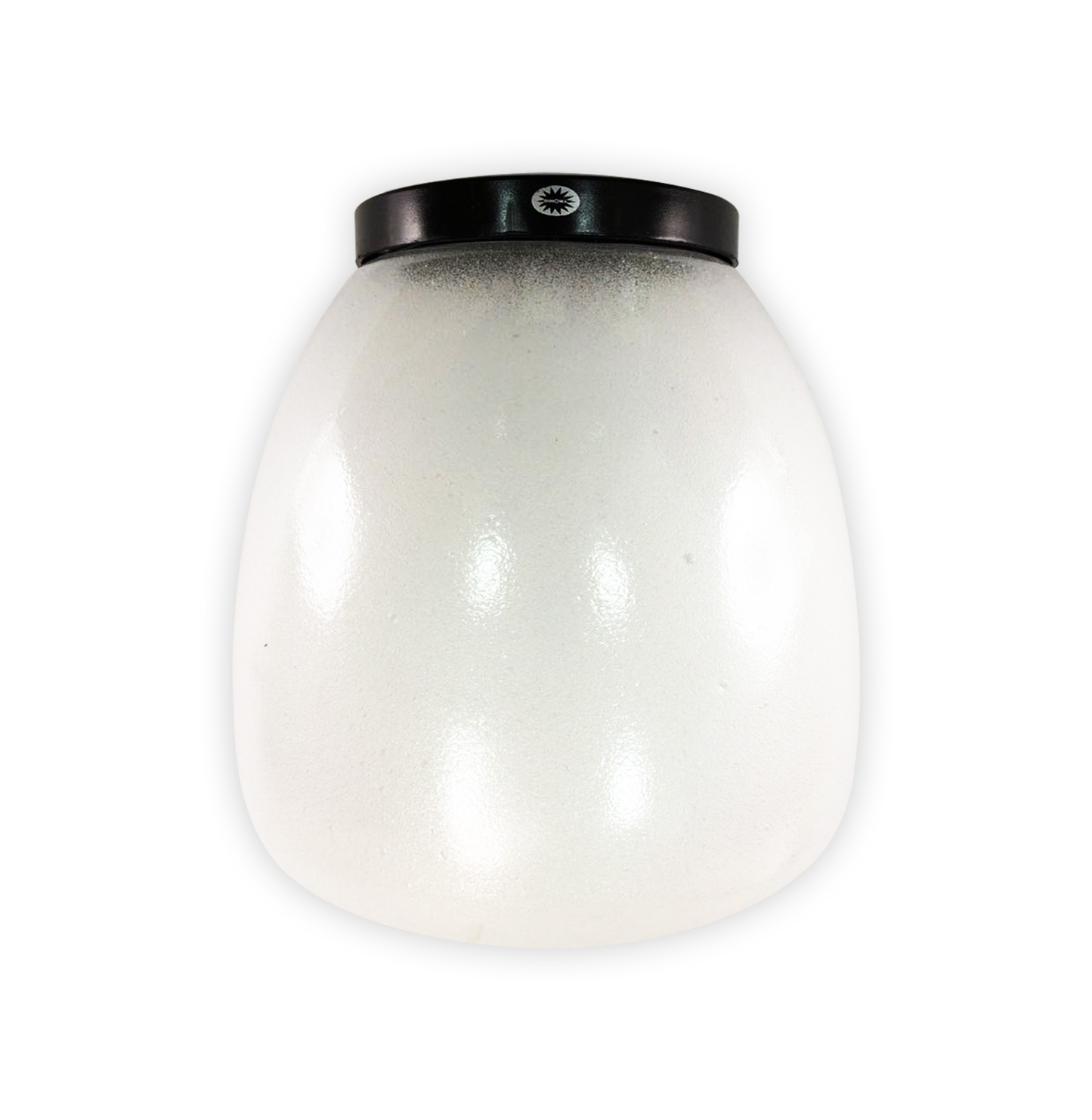 Sandblasted Glass Ceiling Light (TG MONN-20-10-1B)