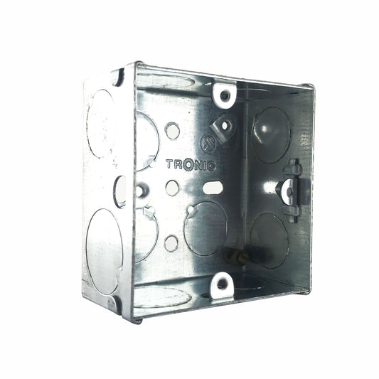 3X3 Single Galvanised Iron Switch Box (TR 2331)