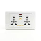 Universal Double Outlet w/1 USB
