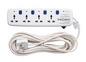 Surge Protection Extension Socket – 4 Gang, 10 Meters (TR 1104-10)