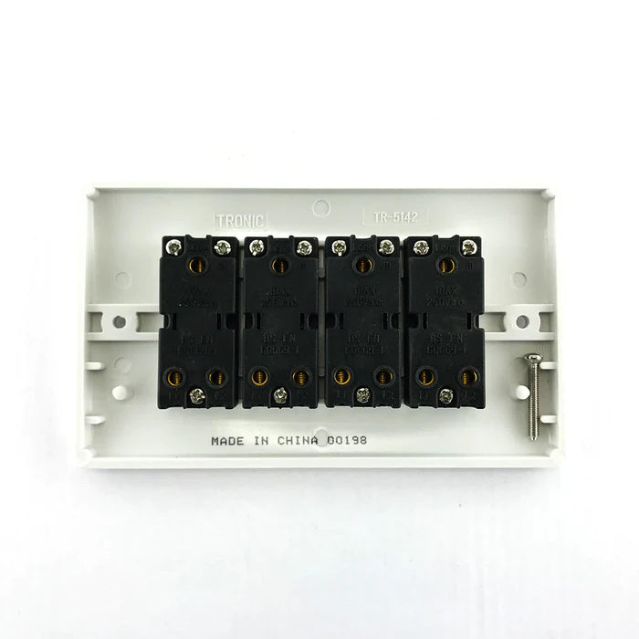 4Gang 2Way Switch (3X6mm) Switch Standard (TR5142)