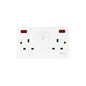 Double Outlet w/Neon (TR5213N)