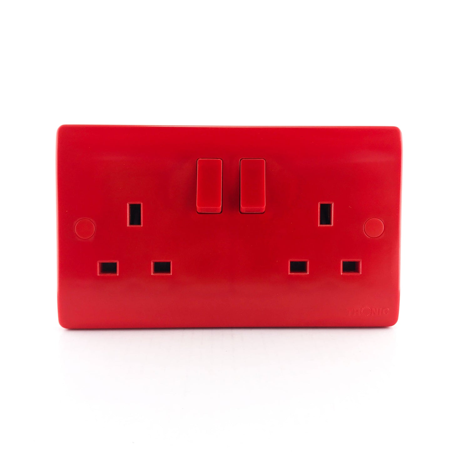 Twin Red Standard Socket (TR5213R)
