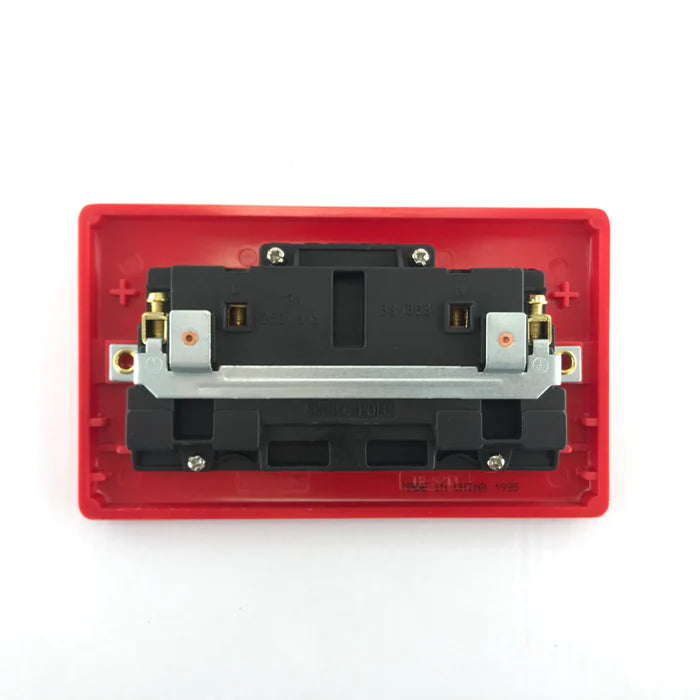 Twin Red Standard Socket (TR5213R)