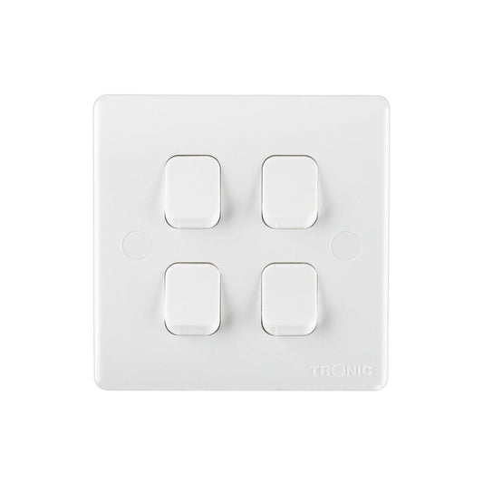 4Gang 2Way Switch - 3x3mm (TR5308)