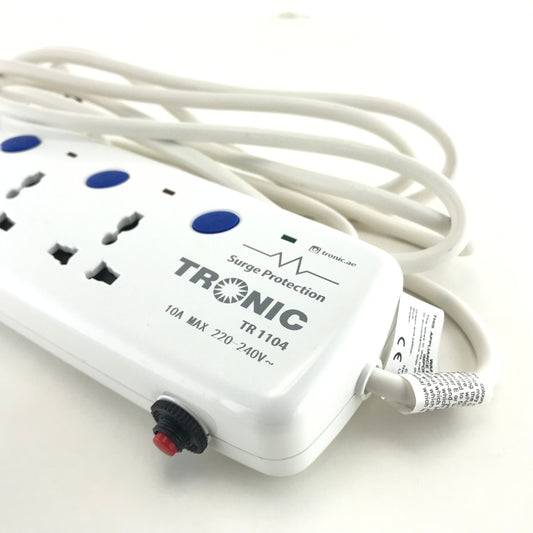 4Way 3m Universal Extension with Surge Protection (TR 1104)