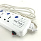 4Way 3m Universal Extension with Surge Protection (TR 1104)