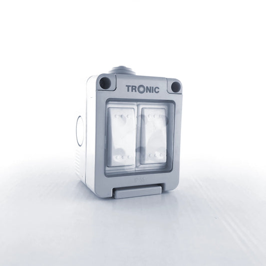 2Gang 2Way Waterproof Switch (TR 3122-WP)