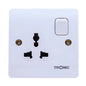Universal Single Outlet with Button (TR 5113-UNIV)