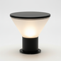 Modern Black Outdoor Bollard Light  (LL 7362-20-BK)