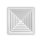 Ceiling Exhaust Fan Diffuser (Square)